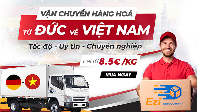 Liên hệ nhận báo giá gửi hàng từ Đức về Việt Nam tại EziTrans