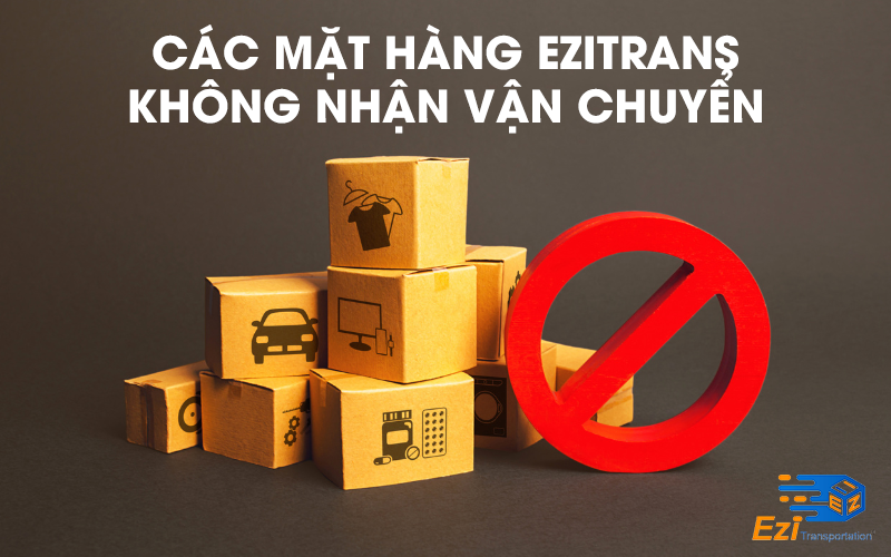 Các mặt hàng EziTrans không nhận vận chuyển