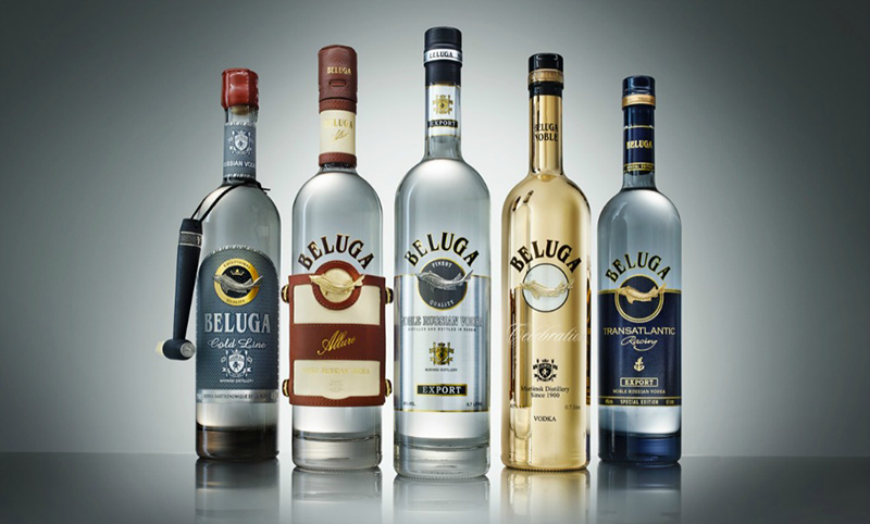 Vodka Beluga là một thương hiệu rượu Nga nổi tiếng trên toàn thế giới