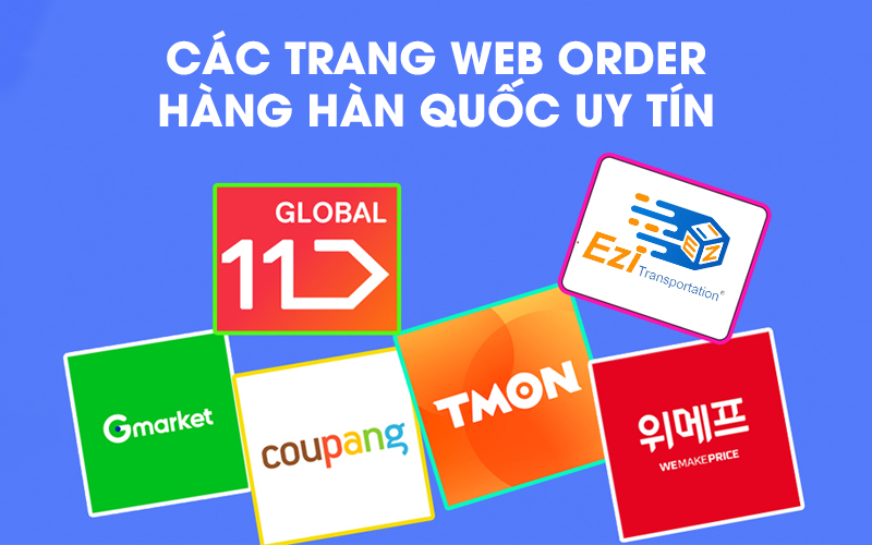 Các trang web order hàng Hàn Quốc uy tín