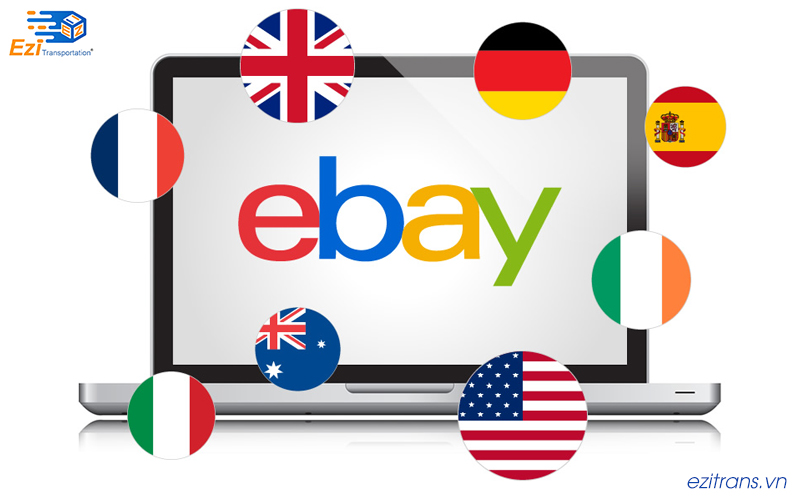 eBay là webiste thương mại điện tử chuyên về đấu giá và mua sắm trực tuyến nổi tiếng thế giới