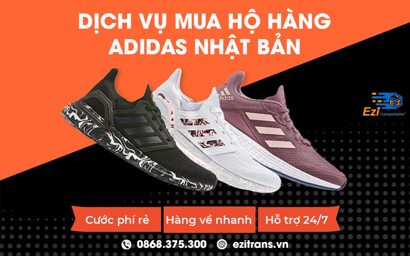 Dịch vụ mua hộ hàng Adidas Nhật Bản về Việt Nam tại EziTrans