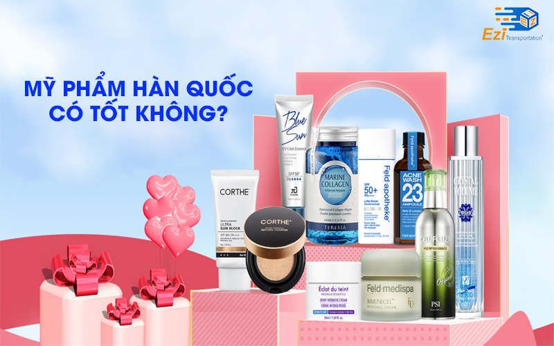 Mỹ phẩm Hàn Quốc có tốt không?