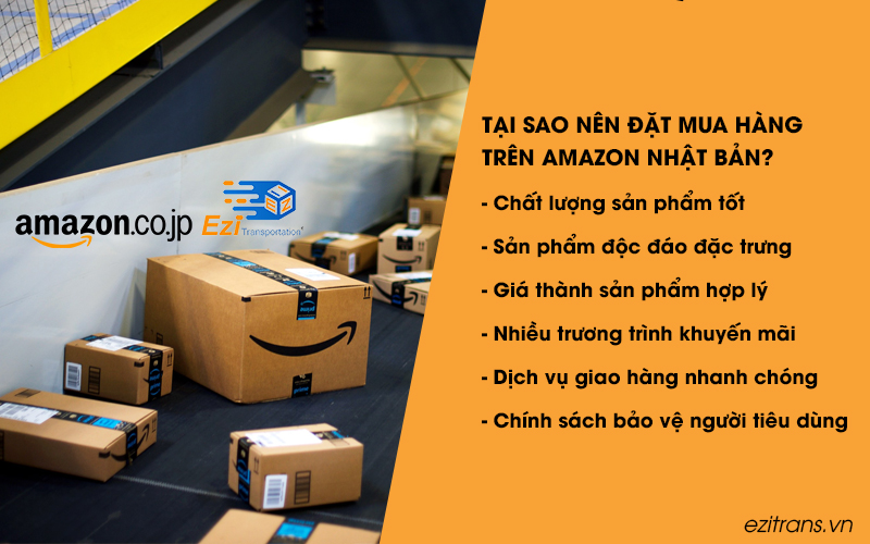 Tại sao nên đặt mua hàng trên Amazon Nhật Bản?