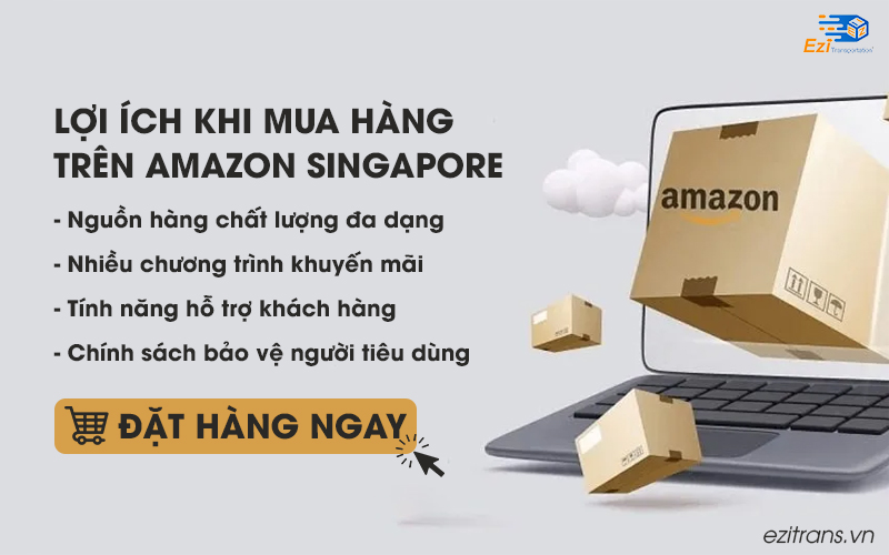 Những lợi ích khi order hàng Amazon Singapore