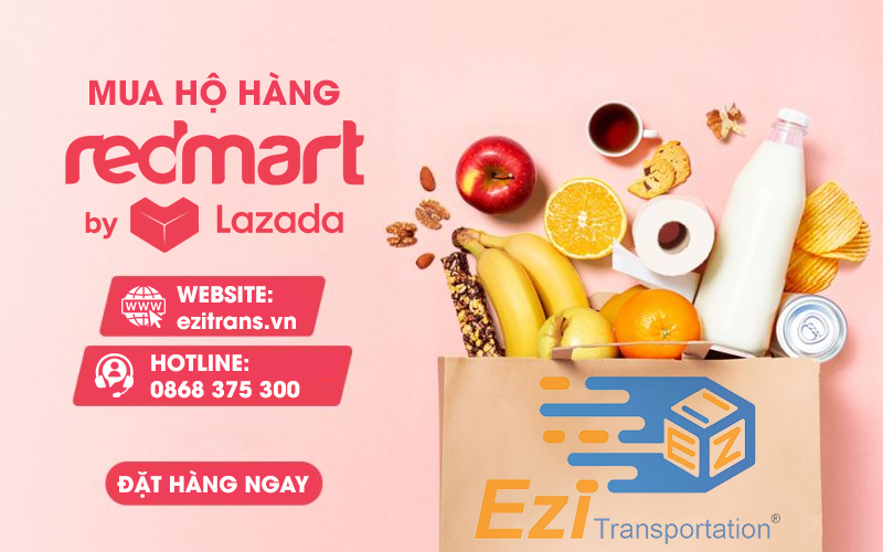 Dịch vụ mua hộ hàng RedMart từ Singapore về Việt Nam bao thuế