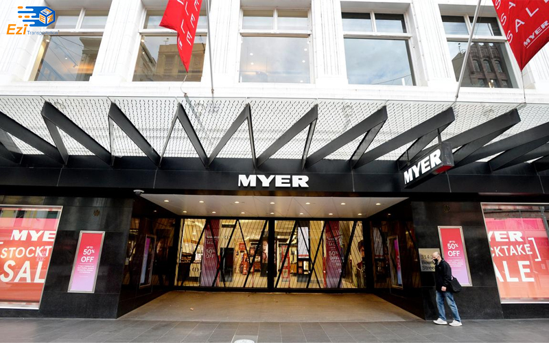 Myer là một trong những chuỗi cửa hàng bán hàng đầu tại Úc