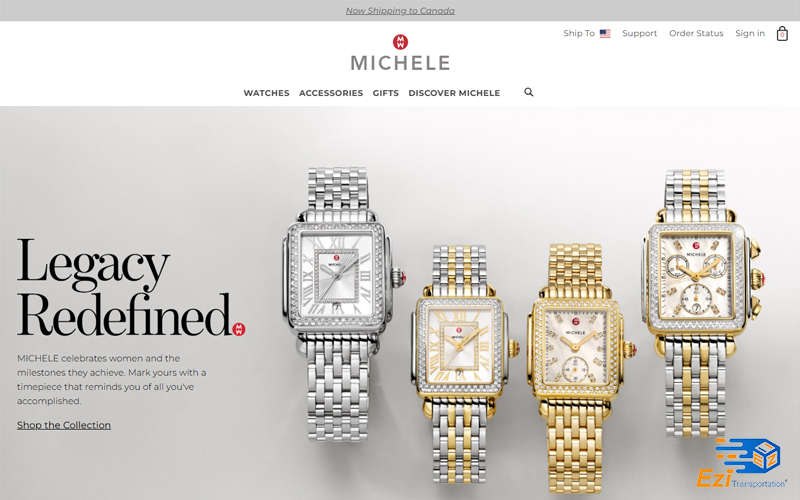 Đồng hồ Michele được nhiều phụ nữ trên thế giới yêu thích Đồng hồ Michele được nhiều phụ nữ trên thế giới yêu thích