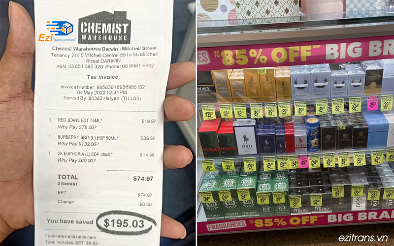 Cách phân biệt hàng Chemist Warehouse thật hay giả