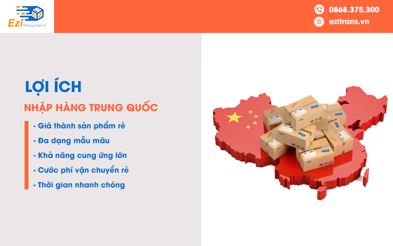 Lợi ích của việc nhập khẩu hàng Trung Quốc Lợi ích của việc nhập khẩu hàng Trung Quốc