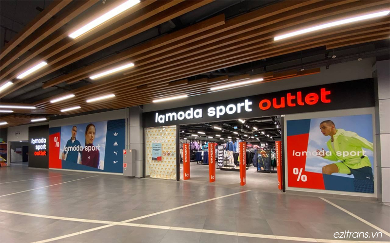 Cửa hàng Lamoda tại Nga