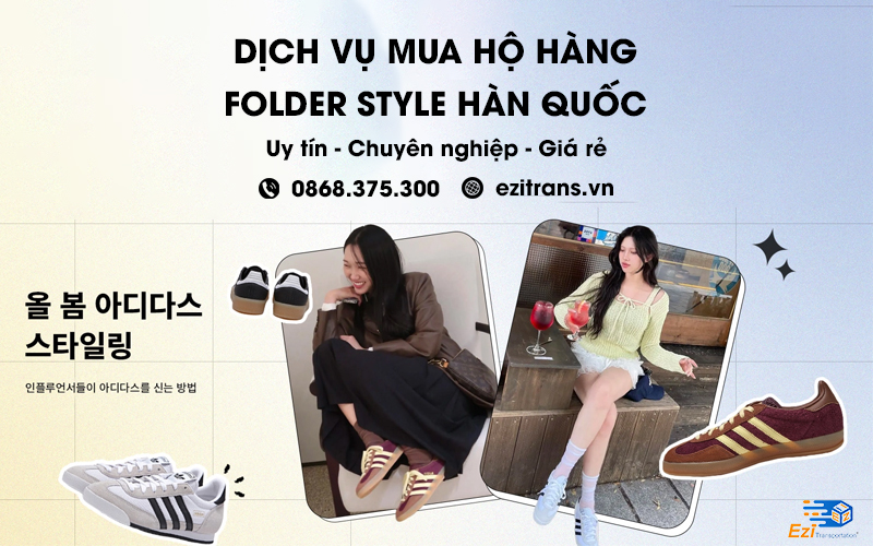 Dịch vụ mua hộ hàng Folderstyle từ Hàn Quốc về Việt Nam EziTrans