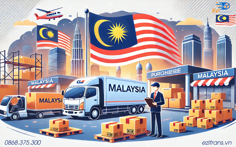 Dịch vụ vận chuyển hàng từ Malaysia về Sài Gòn uy tín giá rẻ