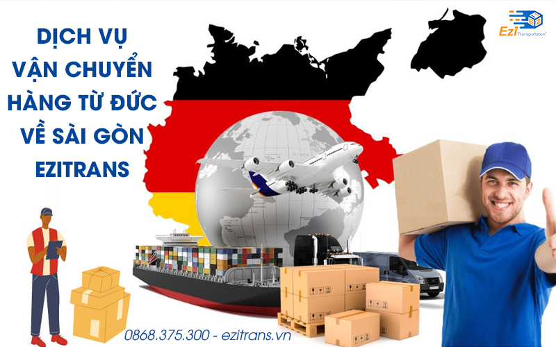 Vận chuyển hàng từ Đức về Sài Gòn bao thuế