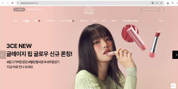 Web StyleNanda 3CE