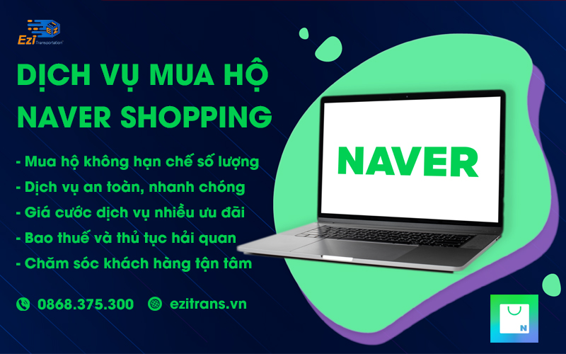 Dịch vụ mua hộ hàng Naver Shopping từ Hàn Quốc về Việt Nam