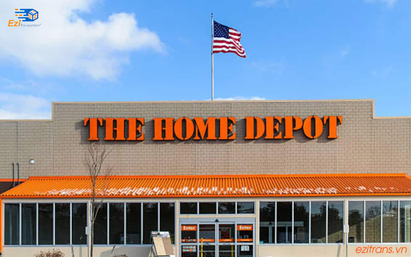 The Home Depot là một trong những cửa hàng bán lẻ vật liệu xây dựng lớn nhất tại Mỹ