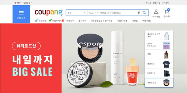 Web Coupang