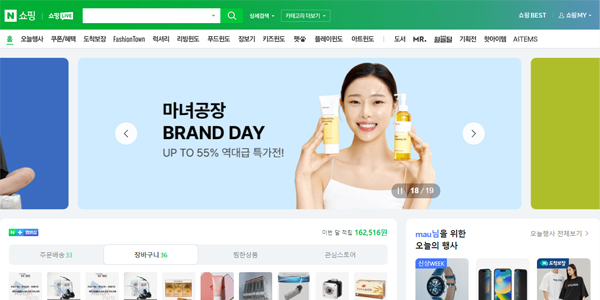 Web Naver Shopping