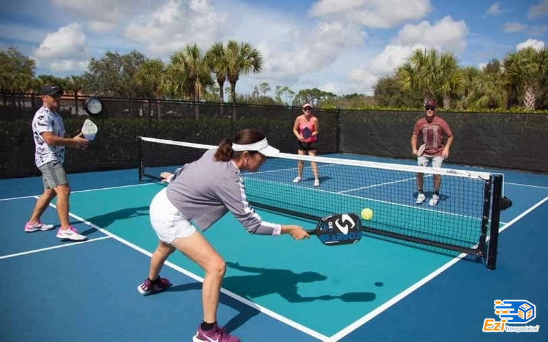 Pickleball là một môn thể thao kết hợp giữa tennis, cầu lông và bóng bàn có nguồn gốc từ Mỹ