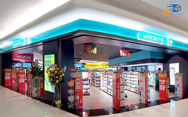 Watsons là một chuỗi cửa hàng bán lẻ chuyên cung cấp các sản phẩm chăm sóc sức khỏe và làm đẹp tại Indonesia