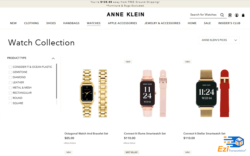Đồng hồ Anne Klein là thương hiệu đồng hồ Mỹ dành riêng cho nữ