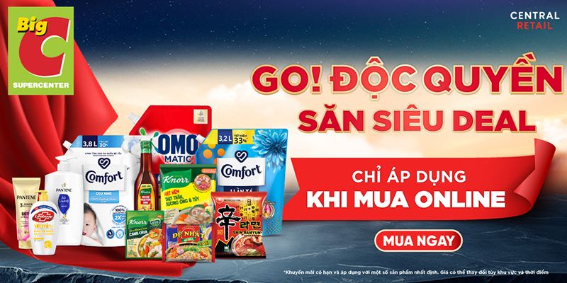Big C là một trong những chuỗi siêu thị lớn nhất tại Việt Nam