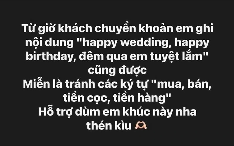 Ghi sai nội dung chuyển khoản để lách thuế