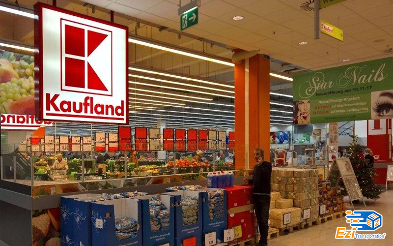 Kaufland là một chuỗi siêu thị lớn tại Đức, thuộc sở hữu của tập đoàn Schwarz Gruppe Kaufland là một chuỗi siêu thị lớn tại Đức, thuộc sở hữu của tập đoàn Schwarz Gruppe