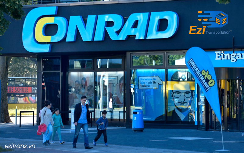Lợi ích khi order hàng Conrad từ Đức về Việt Nam tại EziTrans