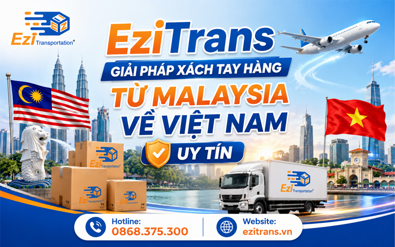 EziTrans - Giải pháp xách tay hàng từ Malaysia về Việt Nam uy tín