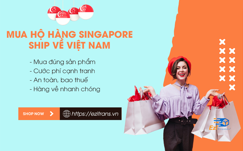 Dịch vụ mua hộ hàng Singapore ship về Việt Nam uy tín, giá rẻ