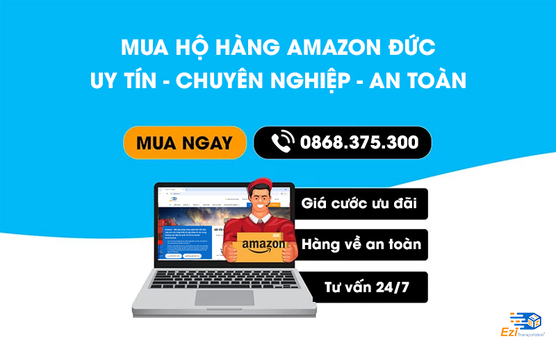 Dịch vụ mua hộ hàng Amazon Đức chuyên nghiệp EziTrans