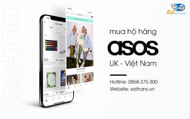 Dịch vụ mua hộ hàng ASOS từ Anh về Việt Nam chuyên nghiệp