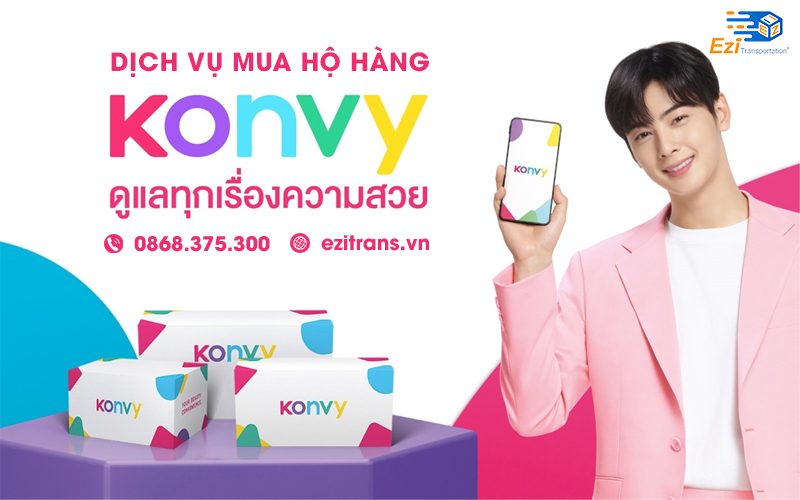 Dịch vụ mua hộ hàng Konvy từ Thái Lan về Việt Nam bao thuế